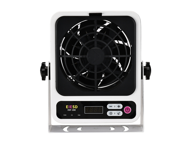 Ventilateur ionique - &Eacute;liminateur &eacute;lectrostatique de type ventilateur